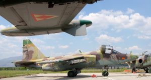 Macedonian Su-25 in Ukraine