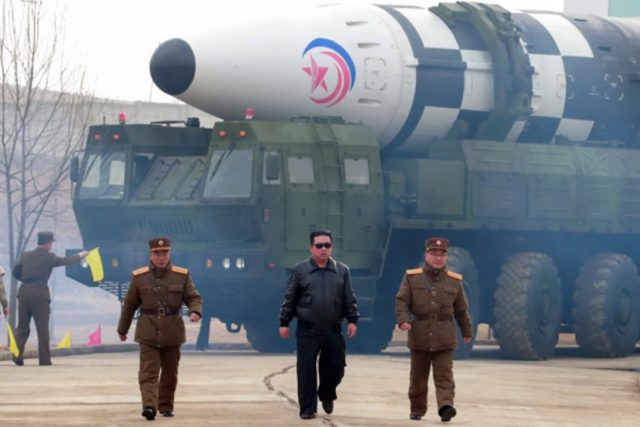 North Korean missile launch 2022