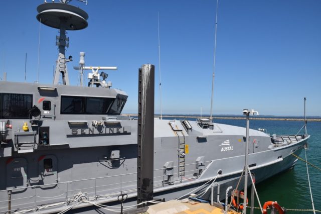 HMAS Maitland autonomy testbed