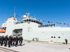 HMCS Margaret Brooke commissioning