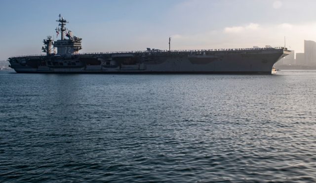 USS Abraham Lincoln potable water bacteria