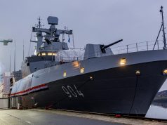 Egyptian Navy Meko A-200 frigate ENS Al-Aziz in Germany