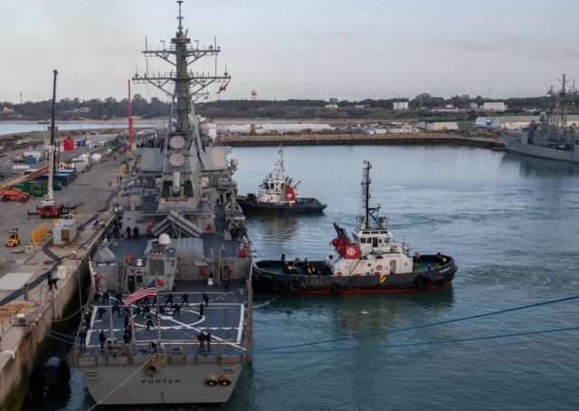USS Porter concludes Spain forward deployment