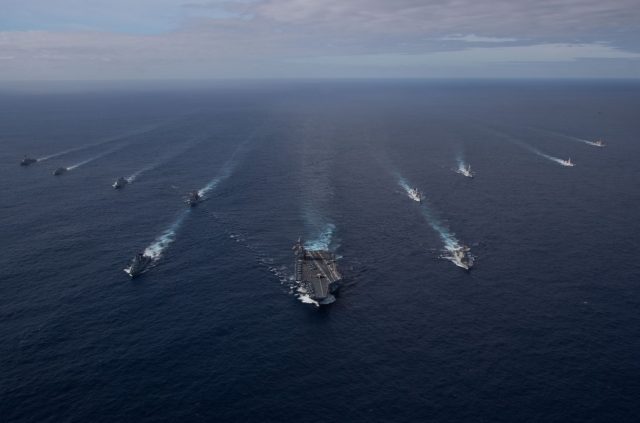 USS Gerald R. Ford on first deployment