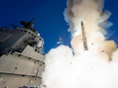 Standard Missile 3 (SM–3) Block IIA fired from the JS Maya (DDG 179)