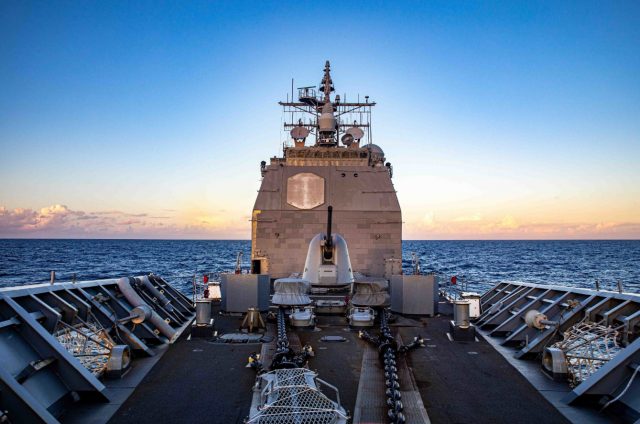 USS Chancellorsville South China Sea FONOP