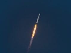 Falcon heavy with NRO payload