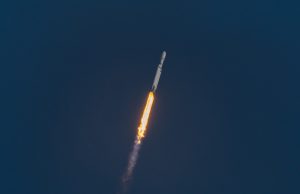 Falcon heavy with NRO payload
