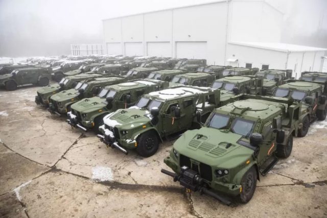 Lithuania currently has 100 JLTVs in its fleet