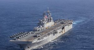 USS Fallujah LHA 9 is the first ship to honor US battles of Fallujah