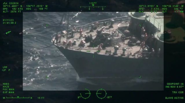 Russian spy ship off Hawaii