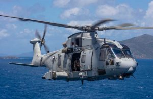 Final upgrade Royal Navy Merlin Mk4 helicopter