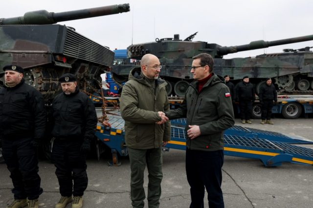 Polish Leopard 2 MBTs in Ukraine