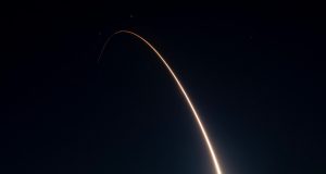 Minuteman II launch from Vandenberg AFB