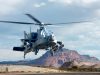 Apache attack helicopter