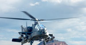 Apache attack helicopter
