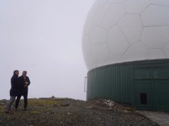 New Danish air warning radar on Faroe Islands