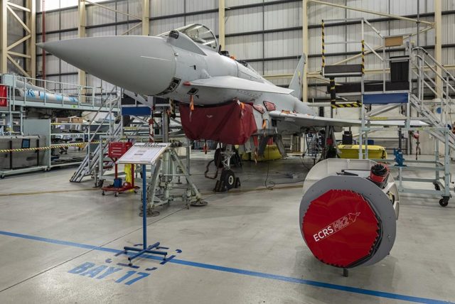 New ECRS radar for Royal Air Force Typhoons delivered
