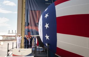 USS Massachusetts (SSN 798) christening