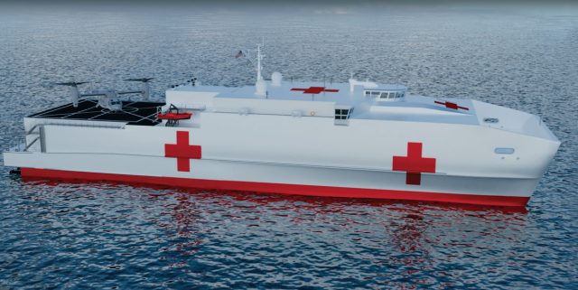 Bethesda-class EMS medical catamaran ship