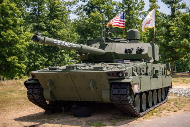 M10 Booker Mobile Protected Firepower combat vehicle