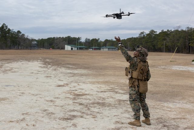 Drone with bombs for US Army